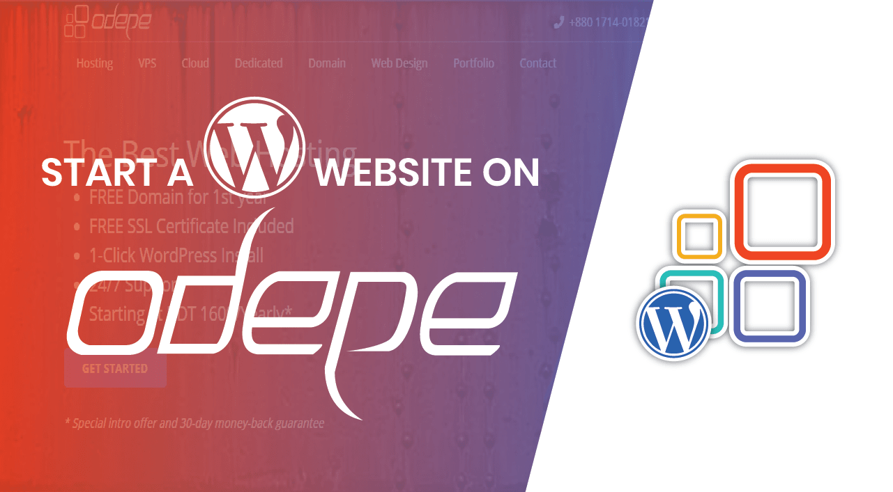 OneHost BD থেকে একটি ওয়ার্ডপ্রেস ওয়েবসাইট শুরু করুন